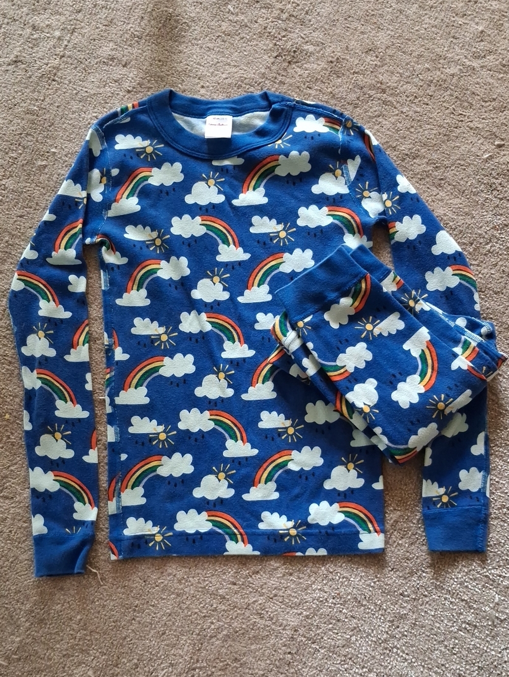 Kids Rainbow Cloud Long Sleeve